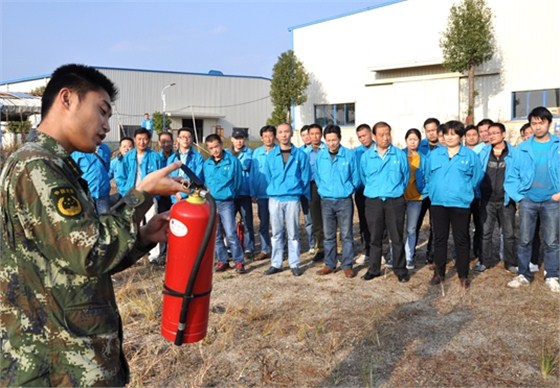 皖南电机举办消防知识培训 皖南电机举办消防知识培训