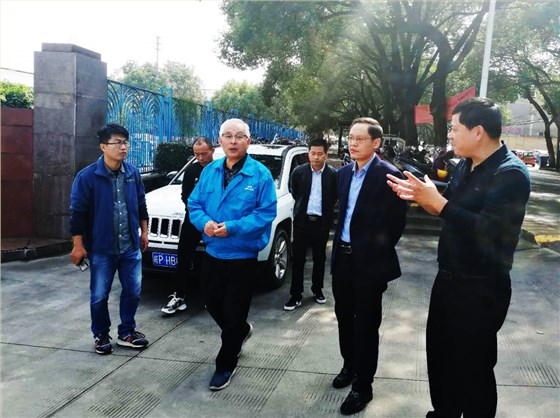 县委书记到公司调研环保工作 县委书记到公司调研环保工作