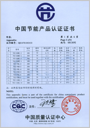 皖南电机:YX3高效节能认证 皖南电机:YX3高效节能认证