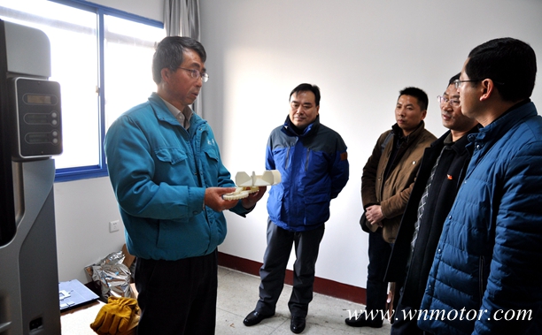 皖南电机:总工程师孙跃向专家介绍3D打印风扇 皖南电机:总工程师孙跃向专家介绍3D打印风扇
