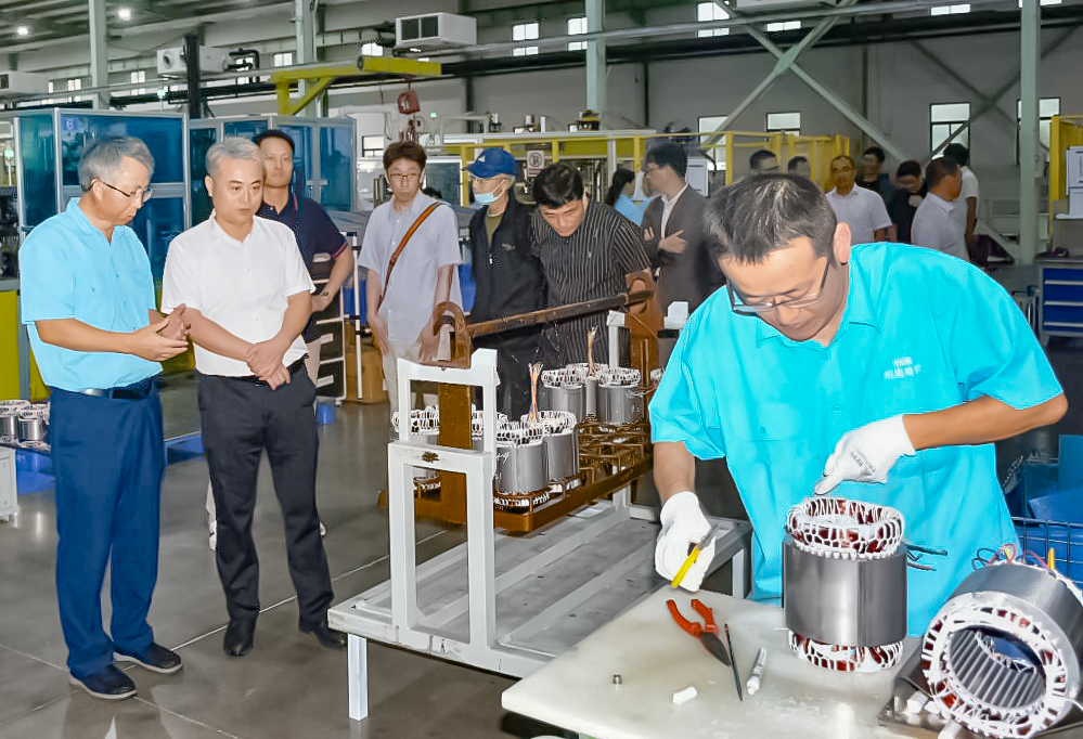 06- 市政府领导来皖南电机调研 06- 市政府领导来皖南电机调研